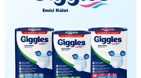 Giggles Yetişkinlere Özel Emici Külot Bez