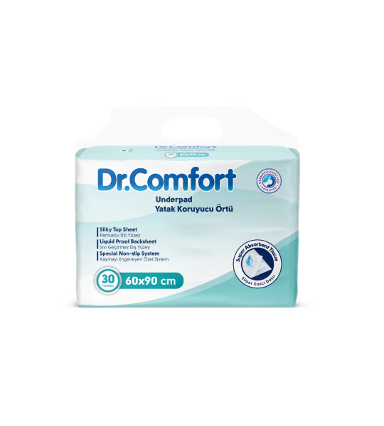 Dr Comfort 60x90 Yatak Koruyucu Örtü 30'lu 1 Paket 30 Adet